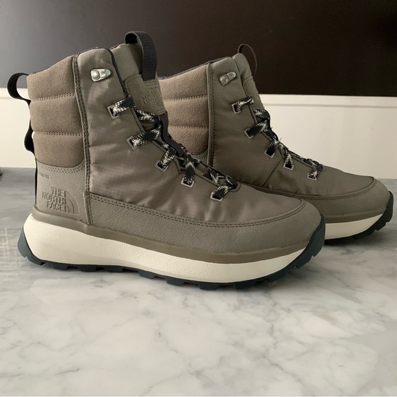 The North Face Men’s Bergen Waterproof Winter Boots Size 8.5 Gray - Picture 2 of 10